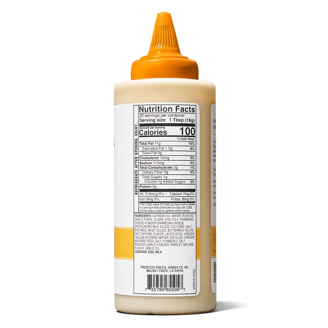(3 Pack)  Garlic Parmesan Wing Sauce and Dip, 15.5 Oz