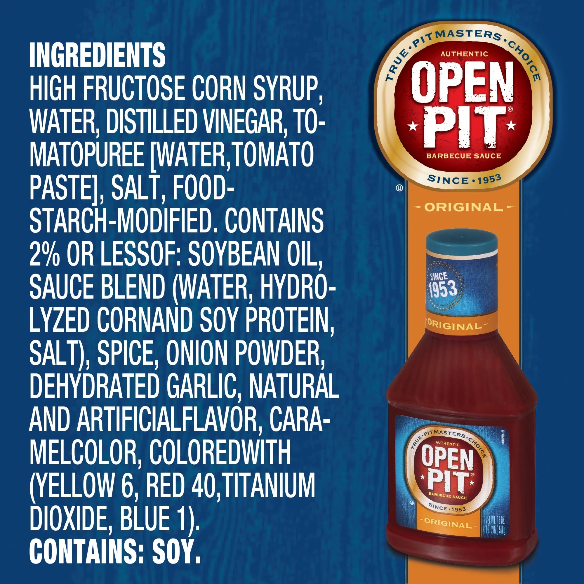 Blue Label Original Barbecue Sauce, 156 Oz.