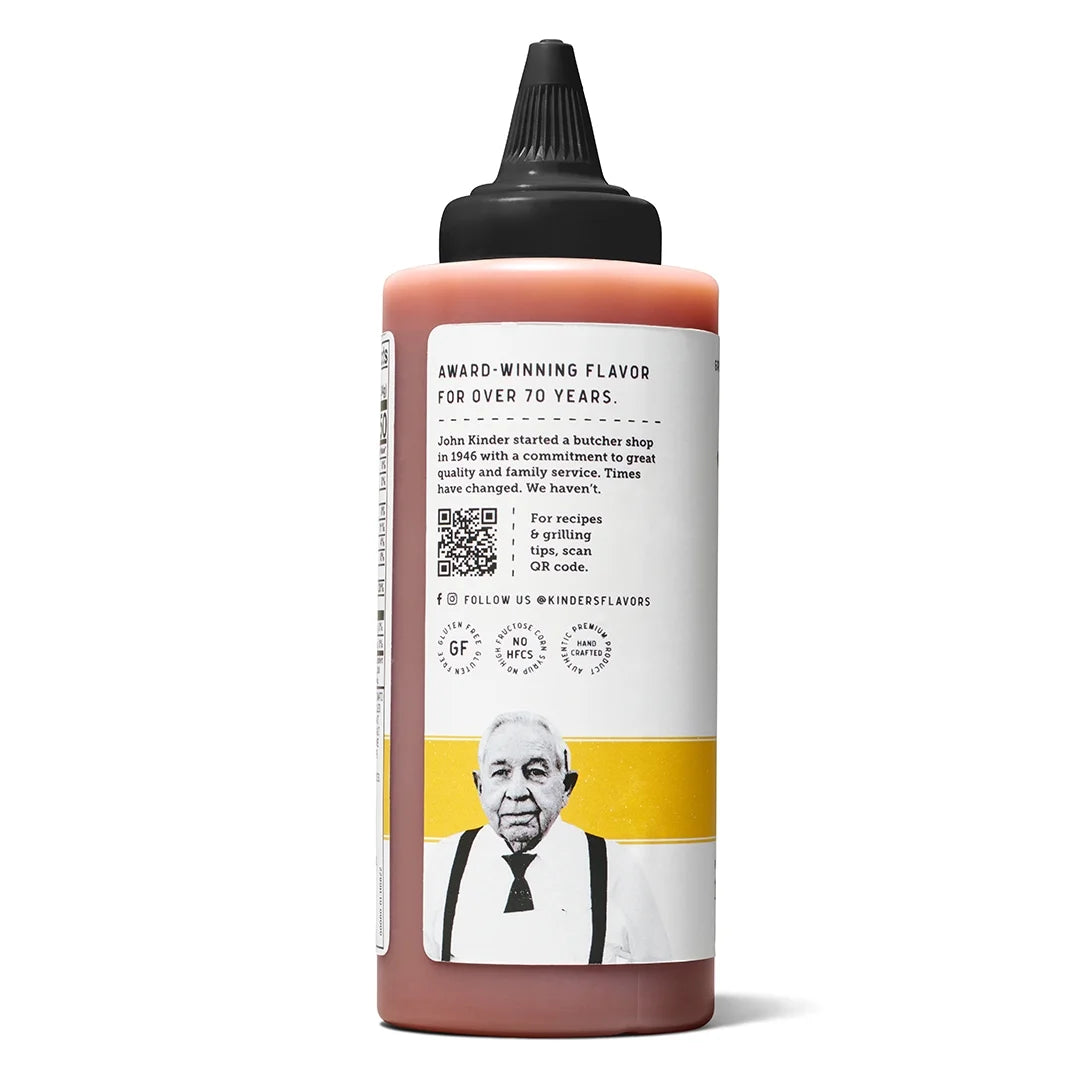 Sweet and Tangy Gold BBQ Sauce, 15.3 Oz Squeeze Bottle