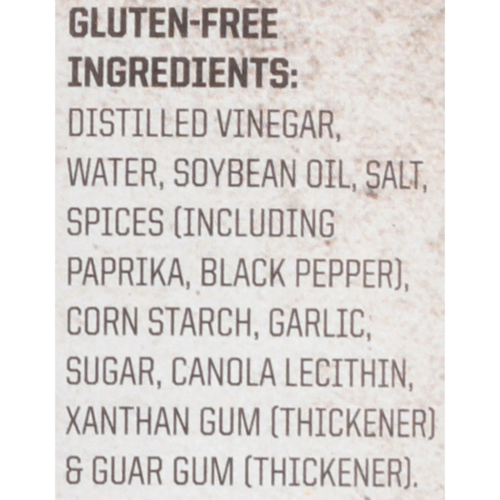 Gluten Free Moppin' Sauce Barbecue Baste, 12 Oz Bottle