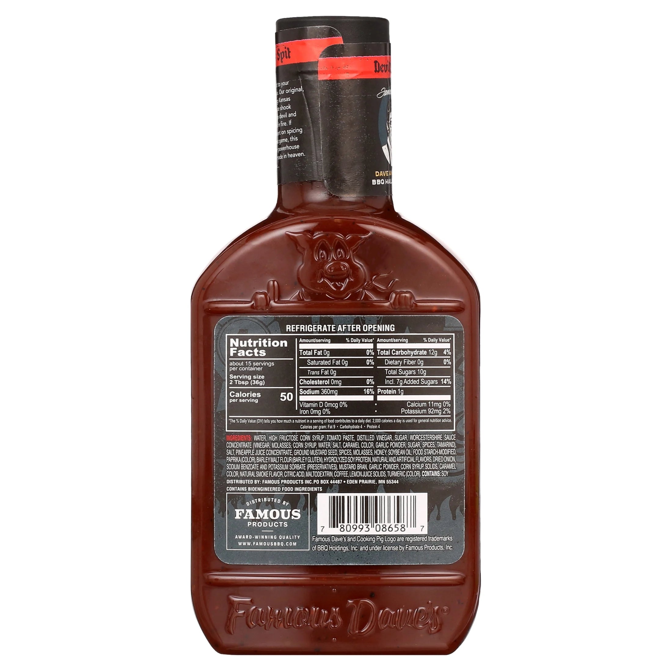 Devil'S Spit BBQ Sauce, 19 Oz