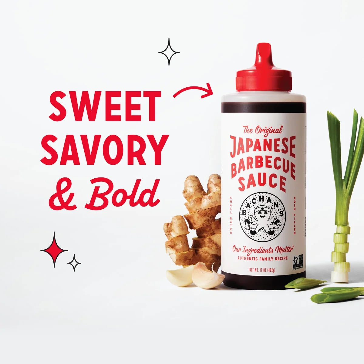the Original Japanese BBQ Sauce, 17Oz Bottle - Bold, Fresh, Umami Flavor