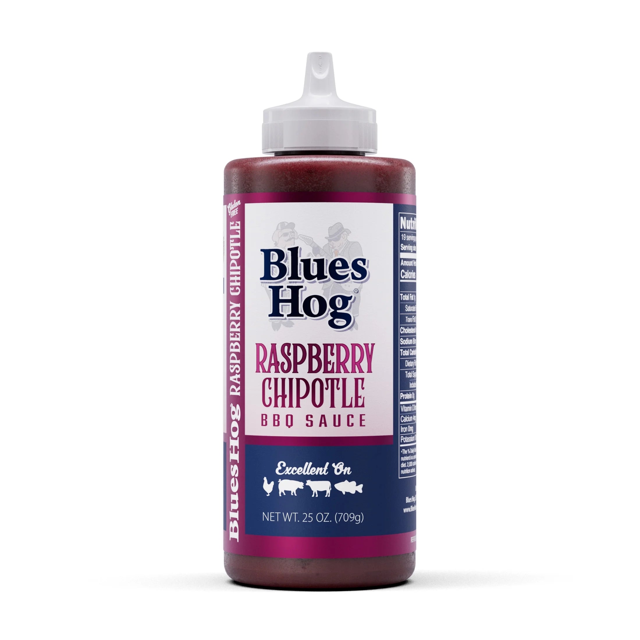 Raspberry Chipotle BBQ Sauce, Gluten-Free, 25 Oz