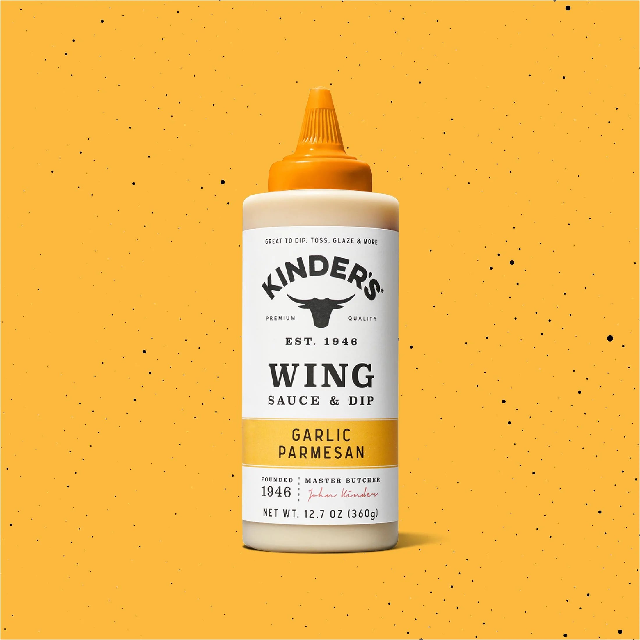 (3 Pack)  Garlic Parmesan Wing Sauce and Dip, 15.5 Oz
