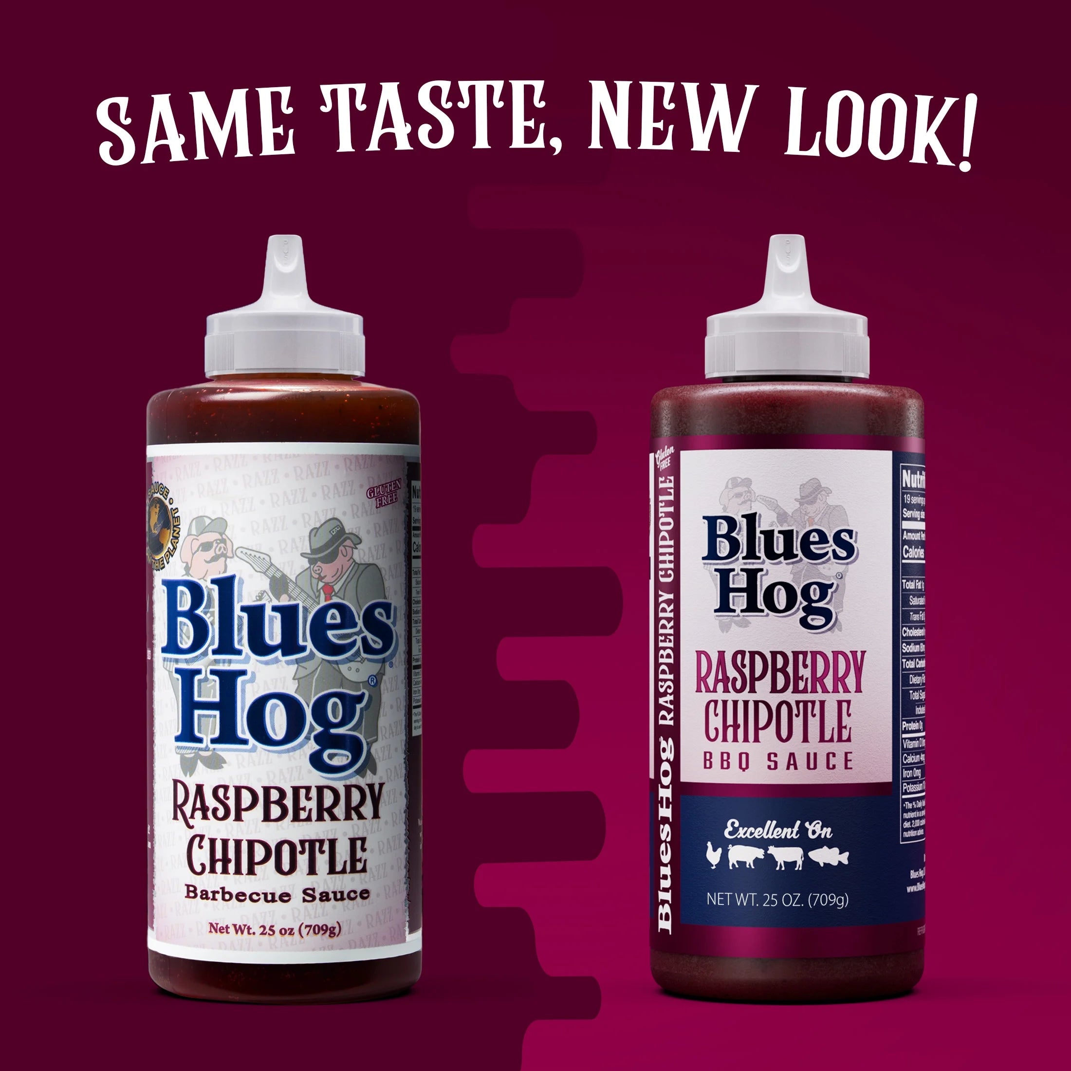 Raspberry Chipotle BBQ Sauce, Gluten-Free, 25 Oz