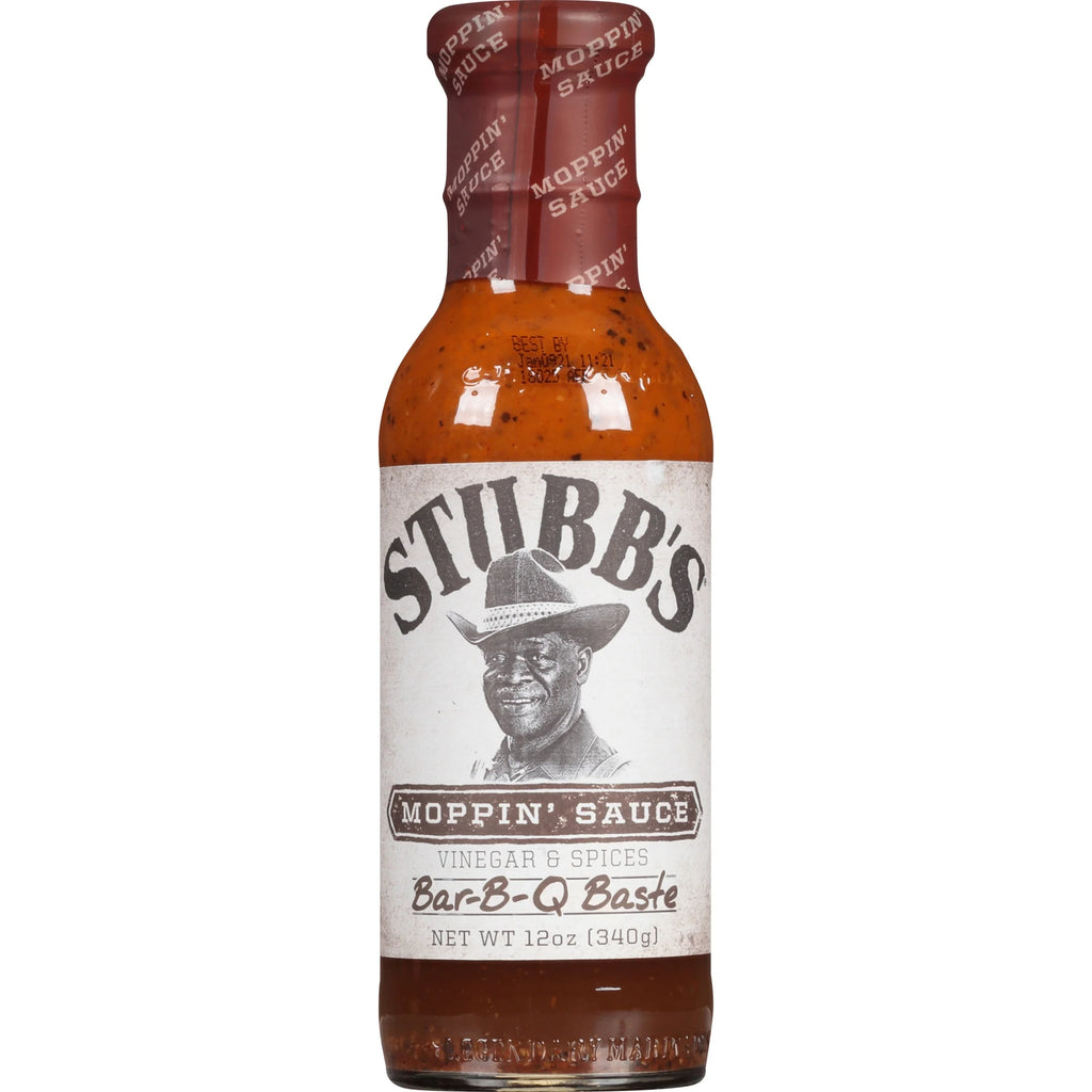 Gluten Free Moppin' Sauce Barbecue Baste, 12 Oz Bottle