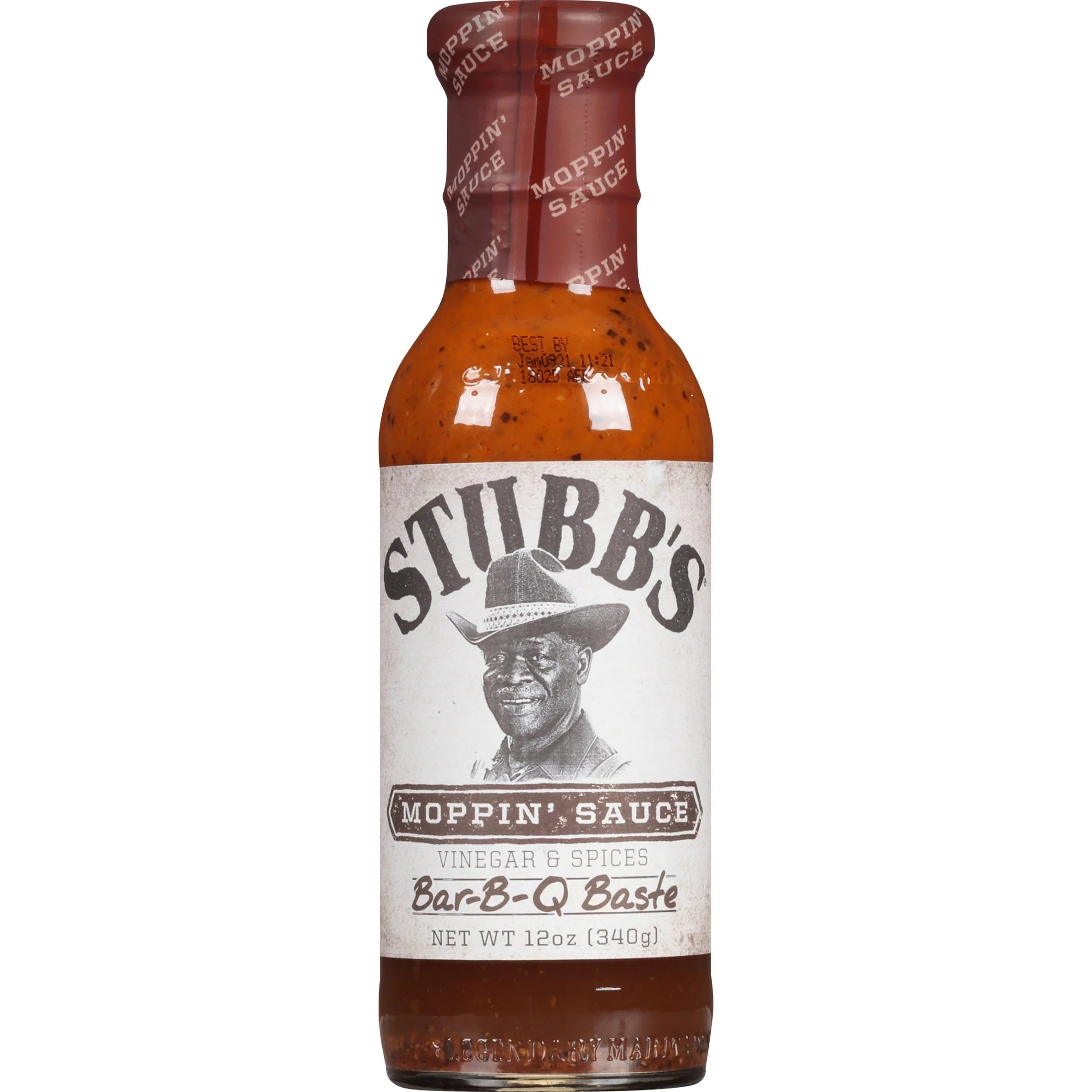 Gluten Free Moppin' Sauce Barbecue Baste, 12 Oz Bottle