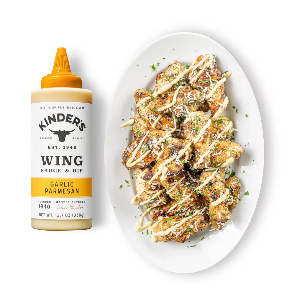 (3 Pack)  Garlic Parmesan Wing Sauce and Dip, 15.5 Oz