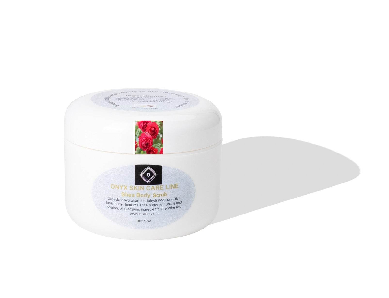 Exfoliating Organic Anti-Aging Body Scrub - Bulgarian Rose Fragrance-0