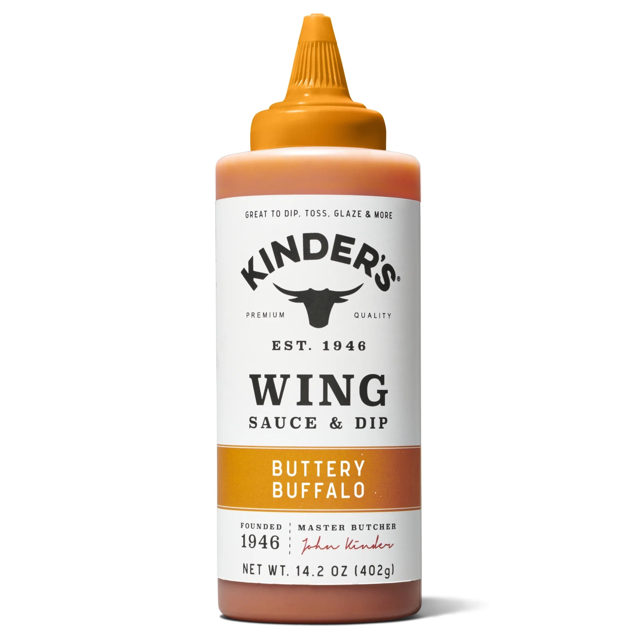 Buttery Buffalo Wing Sauce and Dip, 14.2 Oz Squeeze Bottle