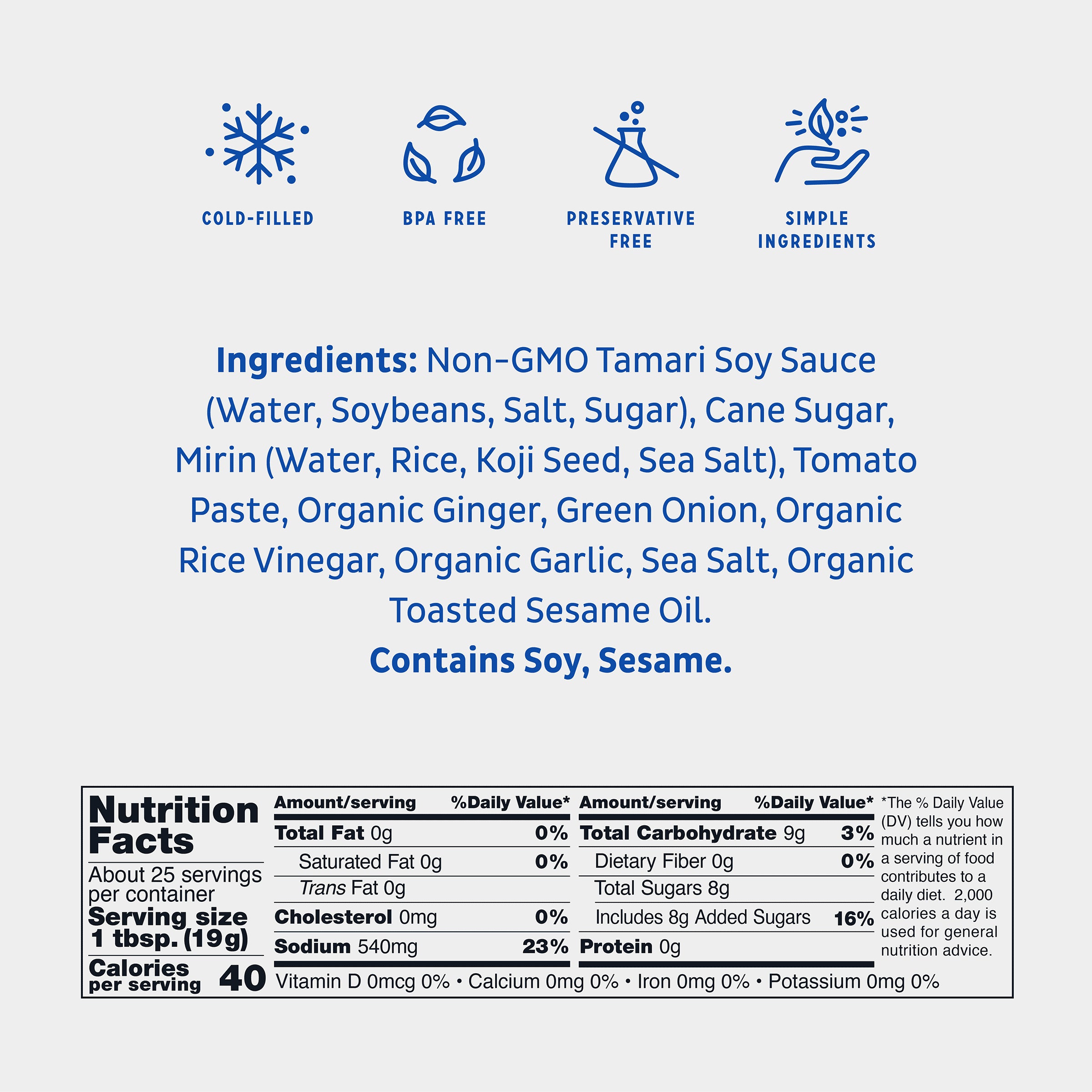 (3 Pack)  Gluten-Free Japanese BBQ Sauce, 17Oz Bottle - Bold, Fresh, Umami Flavor
