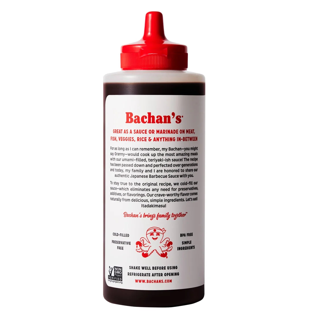 the Original Japanese BBQ Sauce, 17Oz Bottle - Bold, Fresh, Umami Flavor
