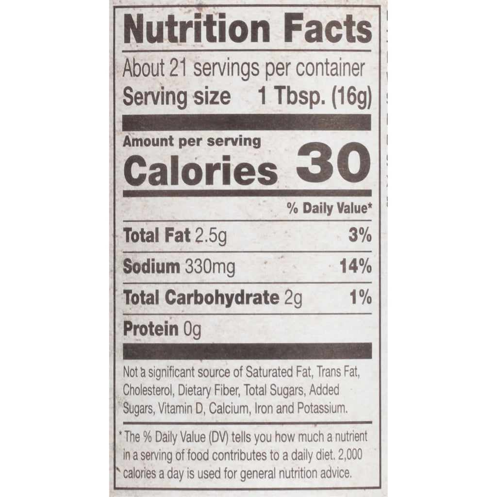 Gluten Free Moppin' Sauce Barbecue Baste, 12 Oz Bottle