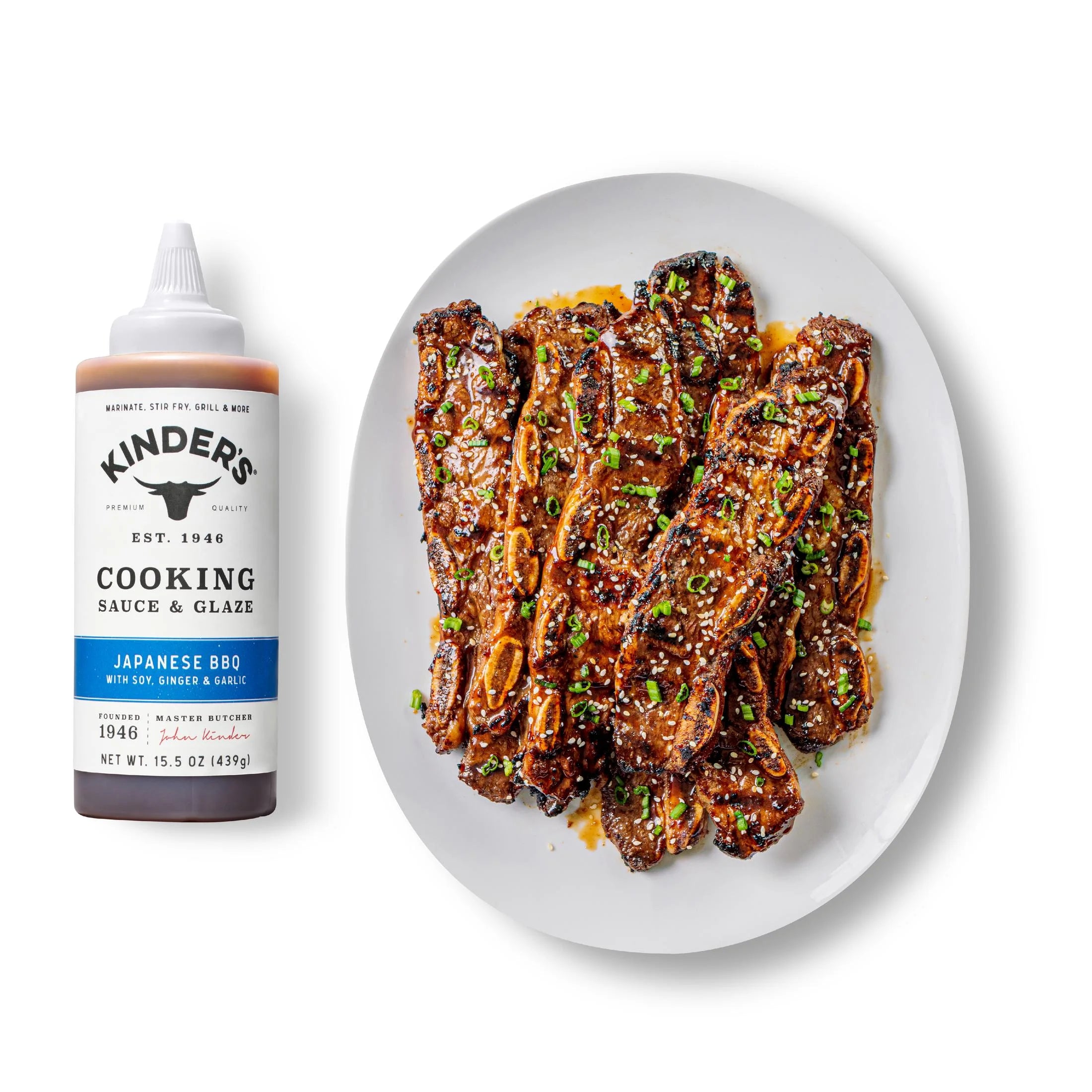 Japanese BBQ Cooking Sauce and Glaze, 15.5 Oz Squeeze Bottle