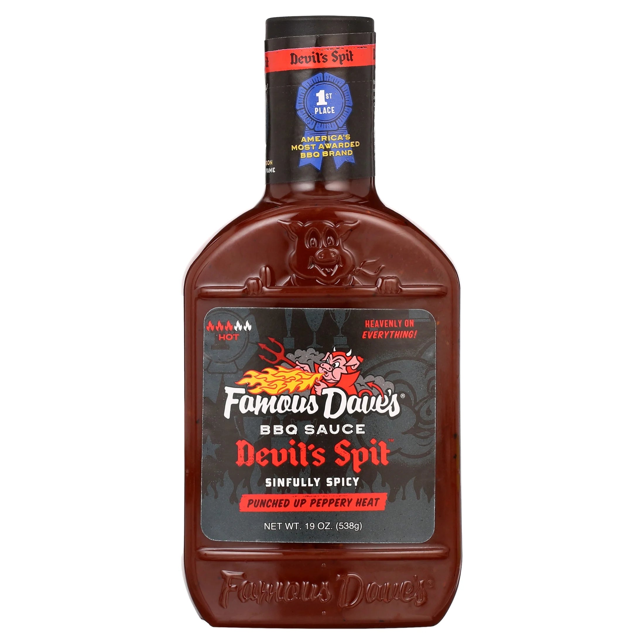 Devil'S Spit BBQ Sauce, 19 Oz