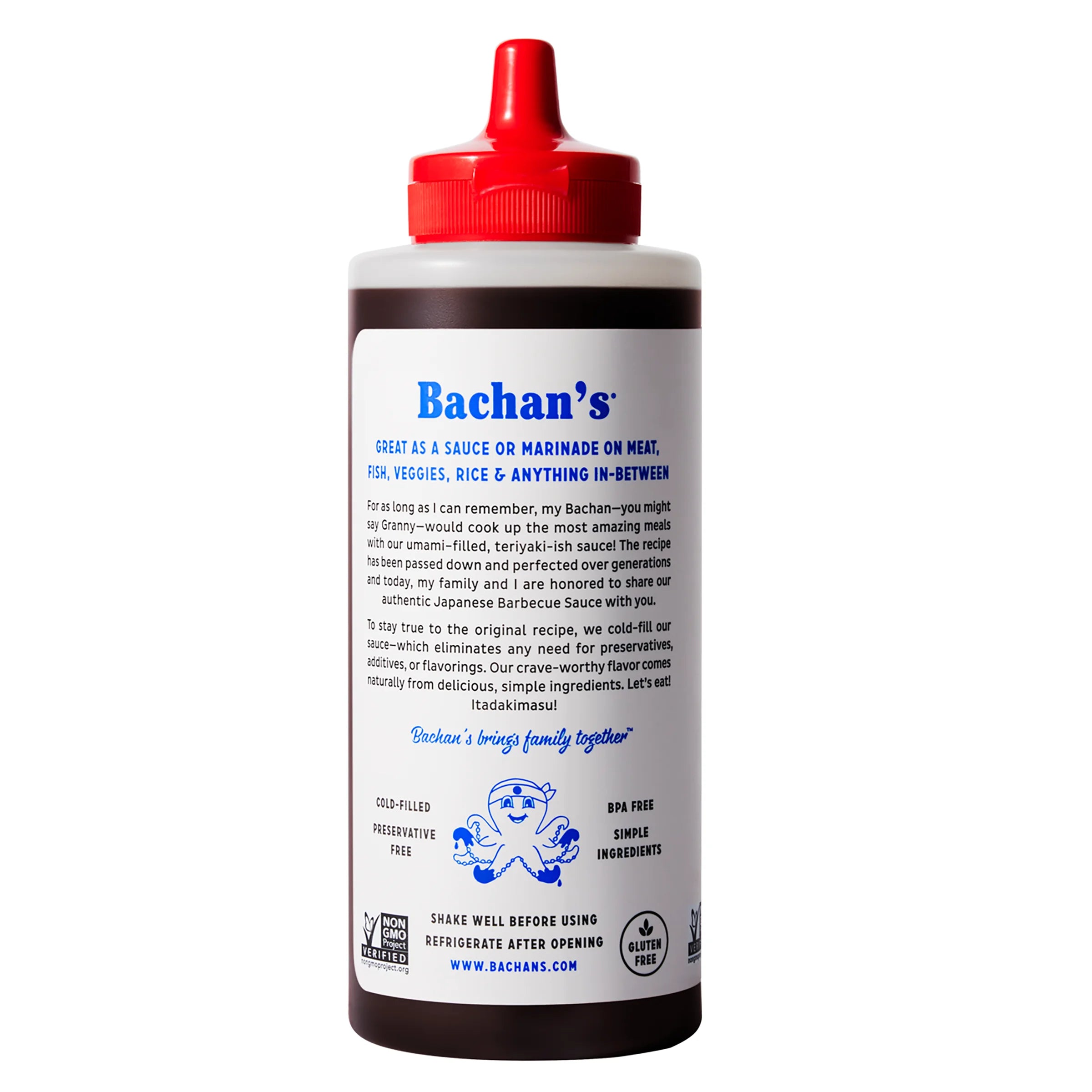 Gluten-Free Japanese BBQ Sauce, 17Oz Bottle - Bold, Fresh, Umami Flavor