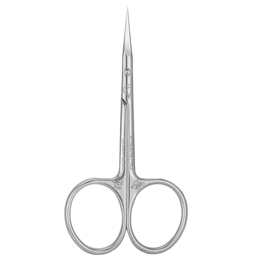 STALEKS PRO EXCLUSIVE 22 TYPE 2 PROFESSIONAL CUTICLE SCISSORS MAGNOLIA SX-22/2M- STALEKS™-0